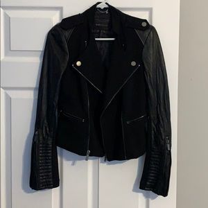 Bcbgmaxazria leather jacket